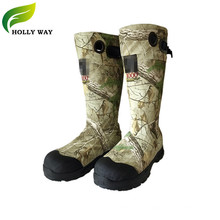 Camo rubber boots for Hunting